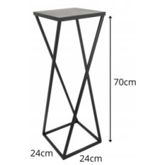 Mūsdienu puķu dobes bēniņu melnais urbis 12 284 / K-12-1P-70C