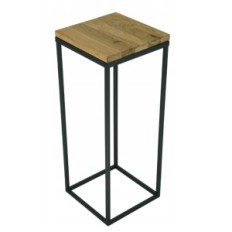 Moderno Moderno Loft Black Tabla de madera Top 043 / K-12-1P-70CD