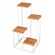 Modern FlowerBed Loft White Lesena miza Top 049 / K-12-4K-75CD