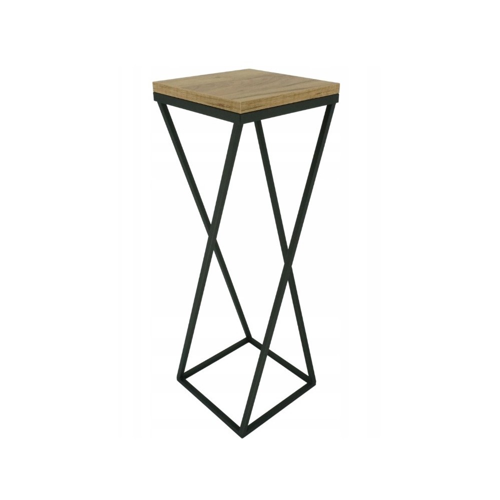 Moderne bloembed loft zwarte boor 12 288 / K-12-1P-70CB