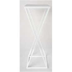 Loft de flores moderno branco Xena 242 / K-12-1P-70B