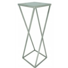 Moderné kvetinové loft Silver Vŕtačka 12 290 / K-12-1P-70s