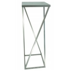 Moderne bloembed loft zilveren boor 12 290 / K-12-1P-70S