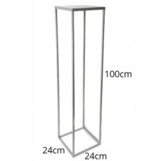 Modernes Blumenbett Loft Silber einfach 065 / k-12-1P-100s