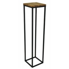 Šiuolaikinė gėlių lova Black Mediniai stalviršiai 165 / k-16-1P-100cd