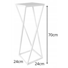 Modern Blomsterbädd Loft White Drill 12 278 / K-12-1P-70B