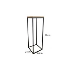 Modern Flower Loft Black BLAT SIMPLE 053 / K- 12- 1P- 70CB