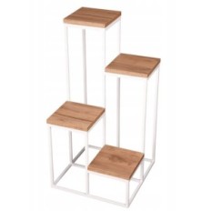 Moderne blomsterbed hems hvid blatable simple 029 / k-12-4k-75bb