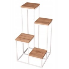 Moderne blomsterbed hems hvid blatable simple 029 / k-12-4k-75bb