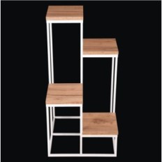 Modernes Blumenbett-Loft weiß gebillig einfach 029 / k-12-4k-75bb