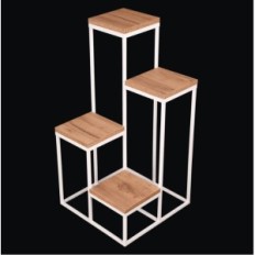 Modern Blomstret Loft Hvit Blarbar, enkel 029 / K-12-4K-75BB