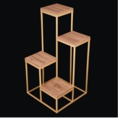 Modern Blomsterbädd Loft Golden Simple 119 / K-12-4K-75ZB