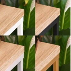 Moderno macizo de flores de plata simple 089 / K-12-4k-75sb