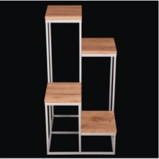 Moderni cvjetnoviti potkrovlje Silver Simple 089 / K-12-4K-75SB