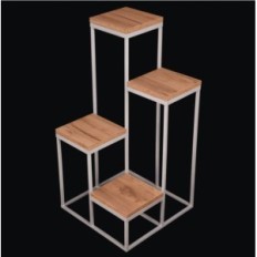 Moderno flor de flores de prata simples 089 / k-12-4k-75sb