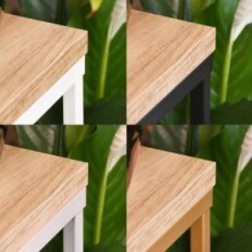 Modern Blomsterbädd Loft Vit Blatable Enkel 030 / K-12-4K-100BB