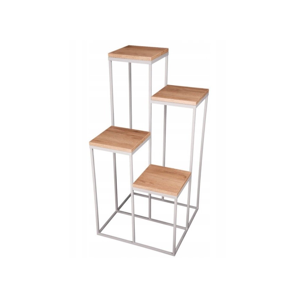 Moderni cvjetni loft srebro Blaatble Simple 090 / K-12-4K-100SB