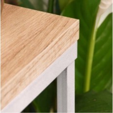 Moderni cvjetni loft srebro Blaatble Simple 090 / K-12-4K-100SB