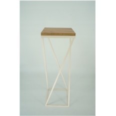 Moderne Flowerbed Loft White Drill 12 282 / K-12-1P-70BB