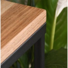 Modern Flowerbed Loft Zwart Houten Tafel 050 / K-12-4K-100CD