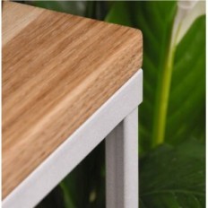 Modern flowerbed Loft Silver wooden table top 080 / K-12-4K-100SD