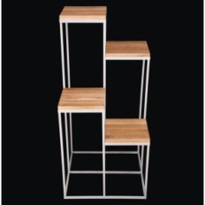 Modern virág Loft Ezüst fák BLAT 080 / K- 12- 4K- 100SD