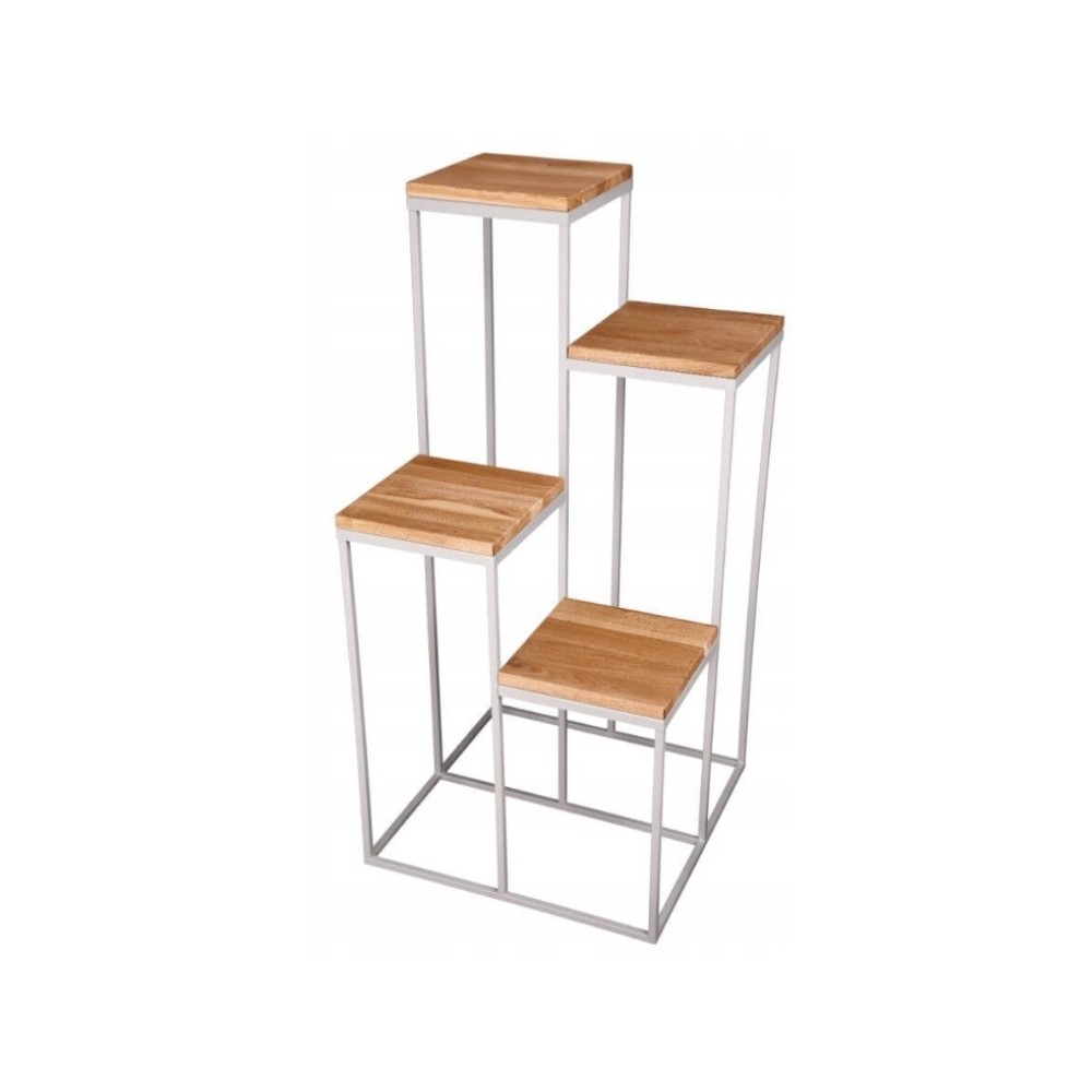 Moderne bloembed loft gouden houten tafel top 110 / k-12-4K-100ZD