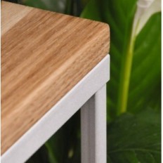 Modern Blomsterbädd Loft Golden Trä Table Top 110 / K-12-4K-100ZD