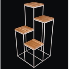 Modern flowerbed Loft Golden Wooden Table top 110 / K-12-4K-100ZD