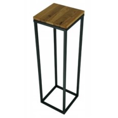 Modern Blomsterbädd Loft Svart Träbord 60 / K-16-1P-80cd