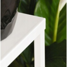 Moderno de macizo de flores blancos simples 12 009 / k-12-4k-75b