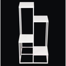 Moderne bloembed loft wit eenvoudig 12 009 / K-12-4K-75B