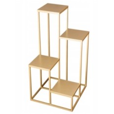 Modernes Blumenbett Loft Gold einfach 12 099 / k-12-4k-75z