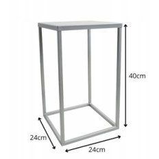 Moderne Flowerbed Loft Silver Simple 061 / K-12-1P-40'erne