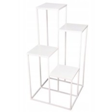 Moderne bloembed loft wit eenvoudig 12 010 / K-12-4K-100B