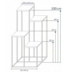 Modern Loft SREBRNY SIMPLE 12 070 / K- 12- 4K- 100S