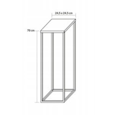 Moderne blomsterbed loft hvit enkel 003 / k-12-1p-70b