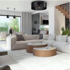 Lámparas modernas del escritorio de LOFT DANDY L088-DA-1T-BL