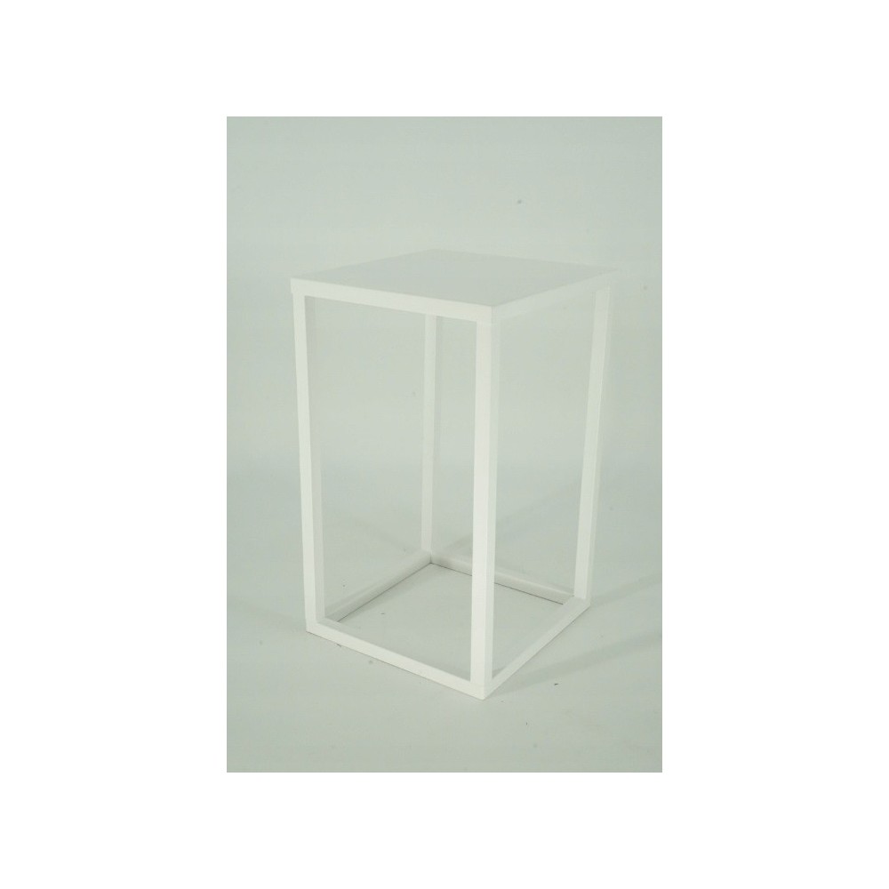 Moderno de macizo de flores blancos simples 16 121 / K-16-1P-40B