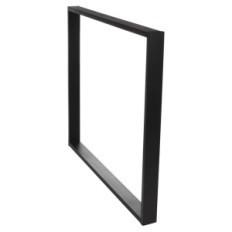 Simple-6x2 ben til tabel 80x72cm metal black x1 pc'er.