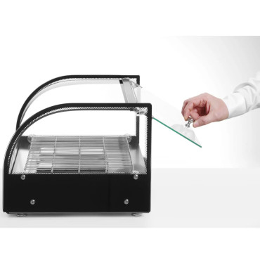 Site de aquecimento para desmictos quentes 1 x GN1 / 1 400W - Hendi 273982