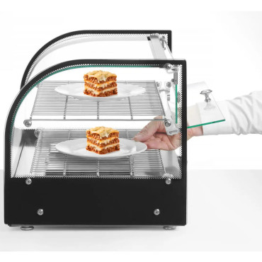 Oppvarming av utstilling av 800w retter - Hendi 273999