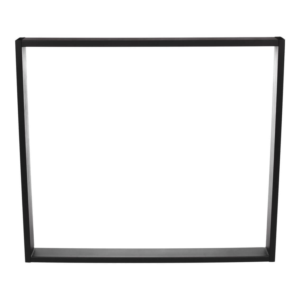 Simple-6x2 legs to the table 50x72cm metal black x2 pcs.