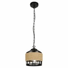 Coliseum 1 Hanging Lamp Black Small