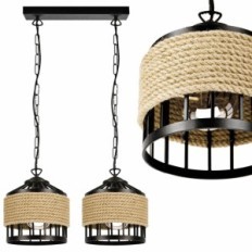 Colosseum 2 Black Hængende Lampe