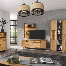 Lampada a sospensione nera del Colosseo 2