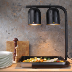 Oppvarming lampe for oppvarming frites svart retter 500 w - Hendi 273913