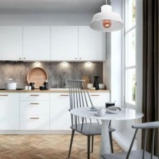 Polly 1 obešanje svetilke - industrijski, kovinski, bela 1xe27