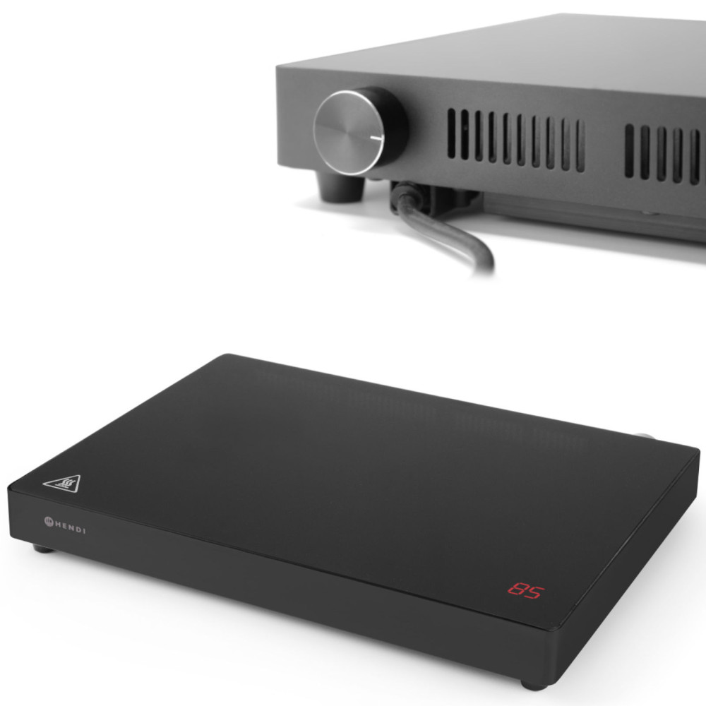 Indukcijas plīts 11 Jaudas līmeņi Black Line 800 W 230 V - Hendi 239384 Indukcijas plīts 11 Jaudas līmeņi Black Line 800 W 230 V - Hendi 239384