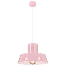 Polly 1 piekaramais lampa - rūpnieciskais, metāls, rozā 1xe27